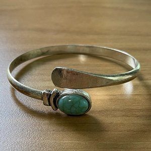 Silver Turquoise Bracelet